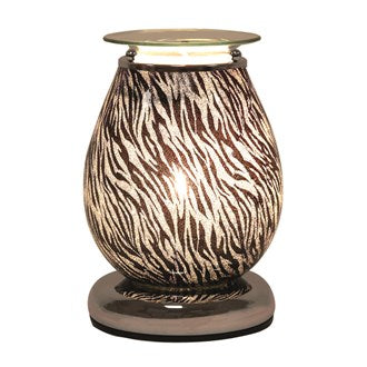 Electric Wax Melter Touch – Animal Print Stripe Oval 18cm