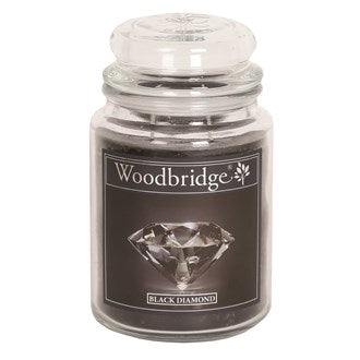 Black Diamond  Large Scented Candle Jar