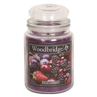 Sweet Berries  Scented Candle Jar