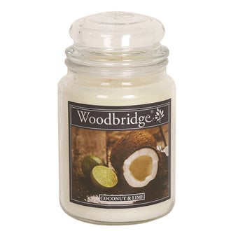 Coconut & Lime   Large Scented Candle Jar