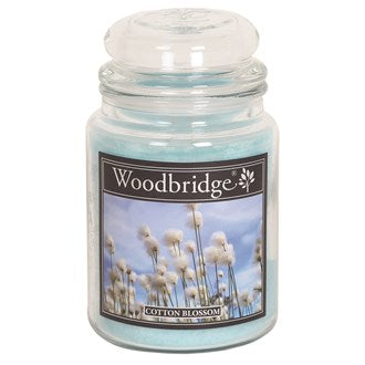 Cotton Blossom Large Scented Candle Jar