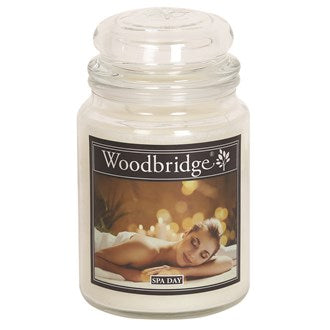 Spa Day Scented Candle Jar