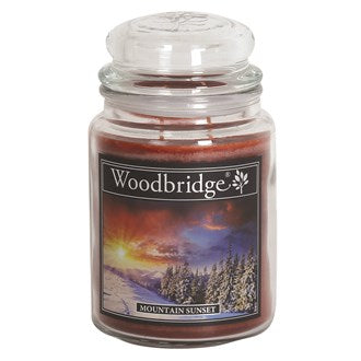 Mountain Sunset Large Scented Candle Jar