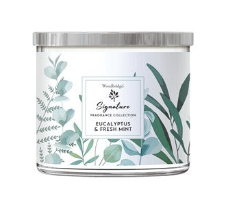 Eucalyptus & Fresh Mint Wax Tumbler Candle Jar 410g