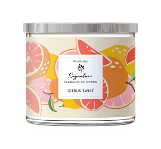 Citrus Twist Wax Tumbler Candle Jar 410g